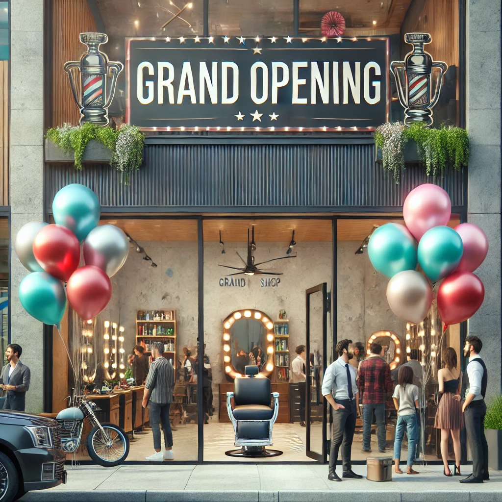 Deschiderea unui Barber Shop
