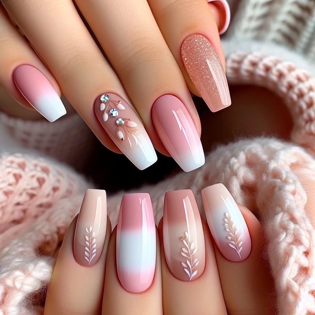 Modele Unghii Babyboomer cu Ojă Semipermanentă Lila Rossa: Eleganță și Rafinament pentru Manichiura Ta