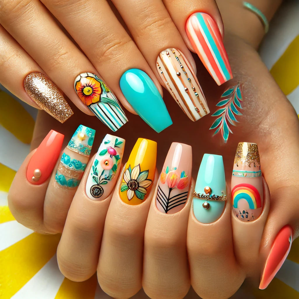 Unghii cu Gel: Modele Noi pentru Vara 2024