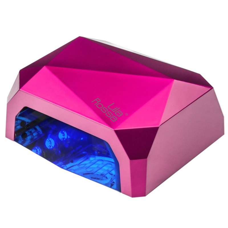 Lampa ccfl manichiura pedichiura Lila Rossa, diamond, 36 W, roz