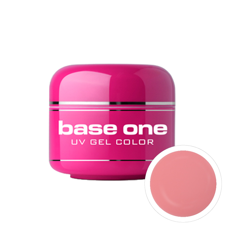 Gel UV color Base One, 5 g, amore pink 49