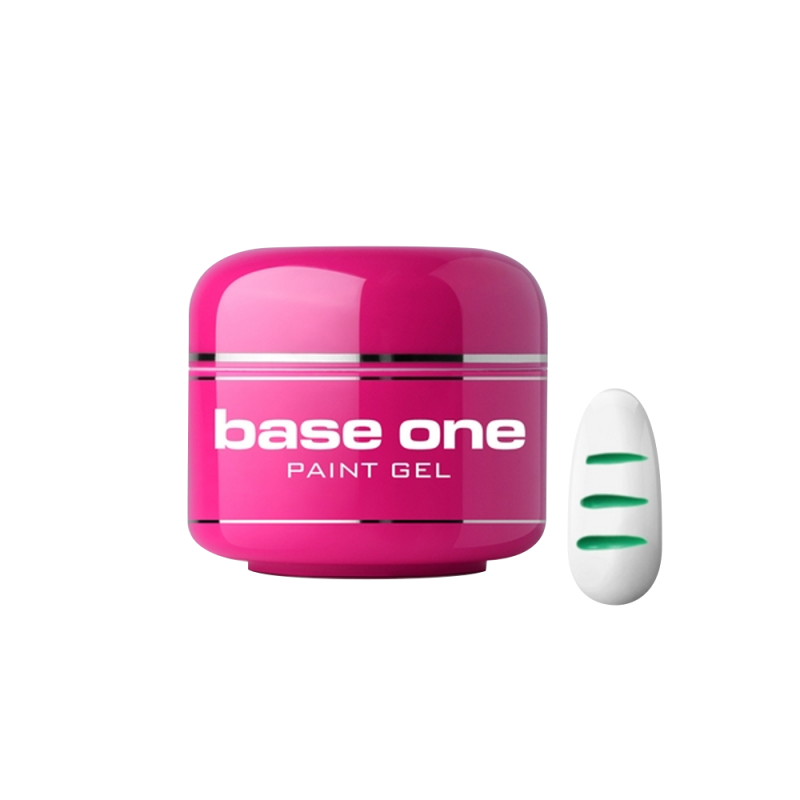 Gel UV color Base One, 5 g, Paint Gel, dark green 10