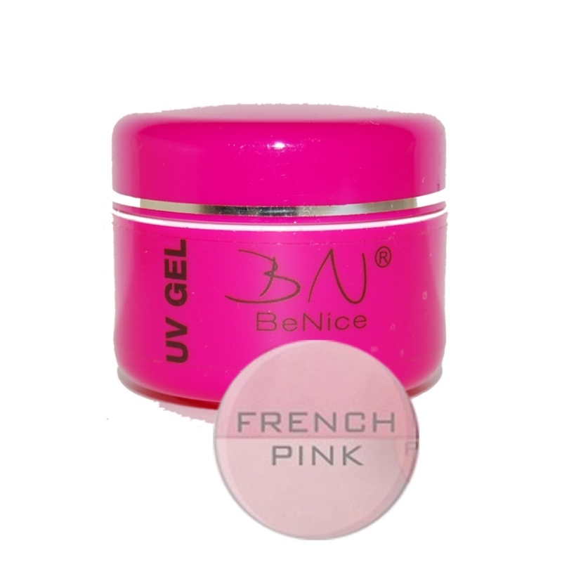 Gel uv BeNice 15 g french pink