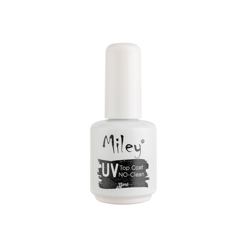 Top coat uv fara degresare Miley pentru gel 15 ml