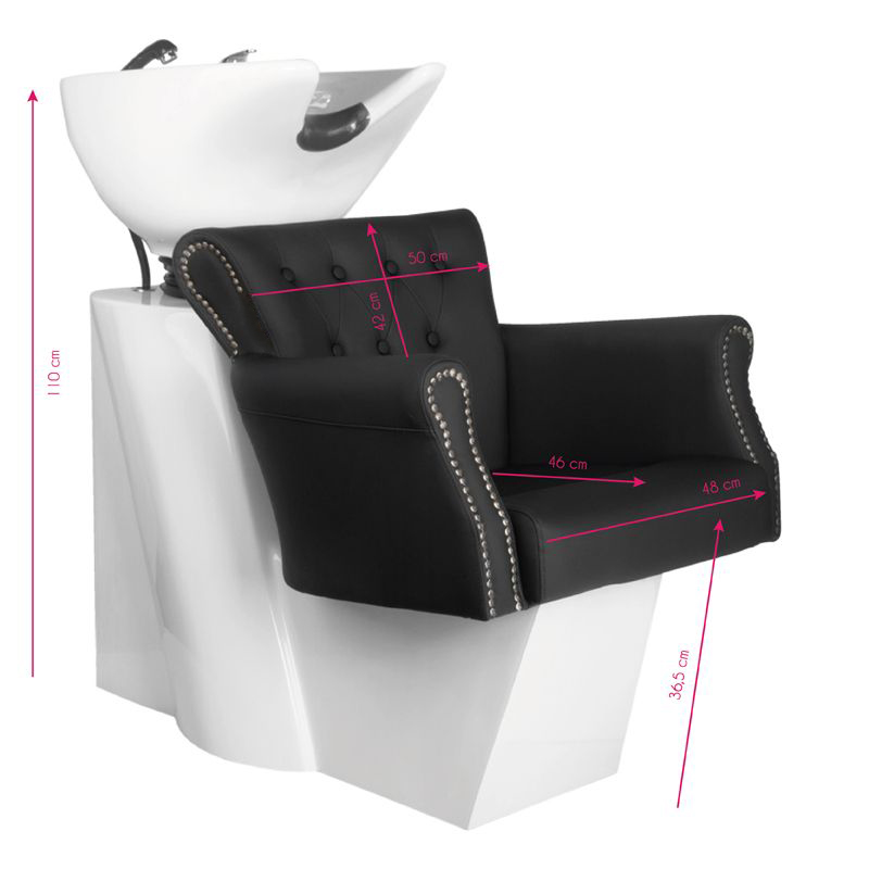 Scafa coafor frizerie Hair system 8183 Negru - 2 | YEO